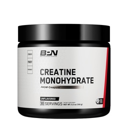 BARE PERFORMANCE NUTRITION, BPN Pure Creatine Monohydraat Powder by Creapure, 5g Creatine per Serving, Ondersteunt Spiergroei, Unflavored Creatine Powder, 30 Servers