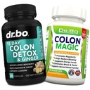 Colon Cleanser Detox Supplement Capsules - 15 dagen Colon Cleanse Pillen & Probiotic Herbal Formula - Daily Bowel Movement Supplements for Intestinal Mtomach Bloating Digestive Gut Cleansing Support