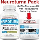 Nerve Relief Cream 4 oz Plus Neuroturna Zenuw ondersteuning 600 mg ALA supplement