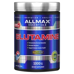 ALLMAX Nutrition L - Glutaminepoeder, Spierherstel Formule, Glutenvrij, Veganistisch, 1000 Gram