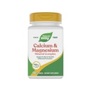 Nature's Way Calcium & Magnesium Mineral Complex, ondersteunt Bone Health & Muscle Function,* 750 mg per 3-Capsule Serving, 100 Capsules (Verpakking mei Vary)