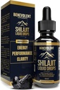 Pure Himalaya Shilajit Liquid Drops - 1000mg Natural Shilajit Drops - 85+ Trace Minerals & 40% Fulvic Acid for Energy Boost, Detox Cleanse, Strength & Immunity Support - 50 Day Supply