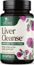 Leverreiniging Detox & Repair Formula - 20-in-1 Advanced Lever Ondersteuning Supplement met Silymarin melk distel, Dandelion Root, Artichoke Extract, Kurkuma, Choline, & bieten - 120 Veggie Capsules