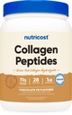 Nutricost Collageen Peptides Powder (Chocolate Peanut Butter Flavored) 1 LB - Grass-Fed Collageen Hydrolysaat, Glutenvrij