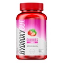 Hydroxycut Gummies + Women, Aardbei - 99% Cafeïnevrij - Ondersteunt haar, huid & Nails - Metaboze Carbs, eiwitten & vetten