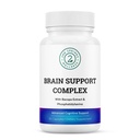 Brain Support Complex - Advanced Cognitive Support Supplement met Ginkgo Biloba, Bacopa Monnieri, Fosfatidylserine, Huperzine-A, St. John's Wort - 30 Ct