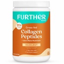 Verder voedsel Hazelnut Collageen Peptiden Poeder met Leeuwen Mane Mushroom, Grass-Fed Gehydrolyseerd Type 1 & 3 Proteïne, Gut Health + Gezamenlijk, Haar, Huid, Nagels, Paleo Keto Sugar-Free 9.88 oz