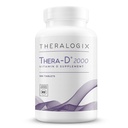 Theragix Thera-D 2000 Vitamine D Supplement - 2.000 IE (50 mcg) Vitamine D3 Tabletten - 180 dagen Levering - Immune Support Supplement voor vrouwen en mannen - Aids Bone & Heart Health - NSF Certified -180 Tabletten