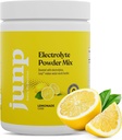JUNP Elektrolyten Poeder Geen Suiker Geen Carbs Lemonade Keto Electrolyte Drink Mix - Kalium & zout Hydration Powder Electrolytes - Zero Calorie Sugar Free Electrolyte Powder, Kosher, 90 Servers