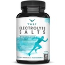 VALI Electrolyte Zouten Snelle Orale Rehydratie Vervanging Pillen. Hydration Nutrition Powder Supplement, Recovery & Relief Fast. Fluid Health Essentials. Keto Salt Mineral Tablets. 120 Veggie Capsules
