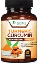 Supplément curcumin curcumin curcuma 1950mg - 95% Curcuminoides avec extrait de poivre noir curcuma et biopérine biologique pour la meilleure absorption, support de joint végétalien de la nature, non-OGM, mis en bouteille aux États-Unis - 60 Capsules