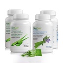 AloëCure Biologische Aloë Vera Capsules Pack - 4 stuks - 2 x VeraFlex, 2 x Aloë Vera Capsules