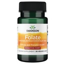Swanson Folate (5-methyltetrahydrofoliumzuur) 400 mcg 30 Veg Capsules