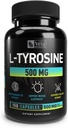 L-Tyrosine Capsules 500mg per Serving 
