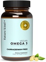 Future Kind Omega-3 Supplement voor helderheid, geheugen en mobiliteit Comfort, 2 maanden levering van Citrus-geurige Softgels met EPA en DHA, Vegan Omega-3 supplement van Algae, Carragenan Free, 60 Tellen