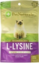Pet Naturals of Vermont L-Lysine 60 Fun-Shaped Kauwen voor Katten - 2 pack