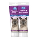 PetAg vitamine-en minerale gelsupplement voor katten - 3,5 oz, verpakking van 2 - Biedt basis dagelijkse vitaminen & mineralen voor katten 4 maanden en ouder - gemakkelijk te digest