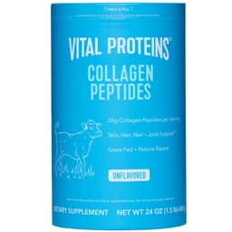 Vitale eiwitten Natuurlijke hele voeding Collageen Peptiden - Pasture verhoogd, Gras Fed, Paleo vriendelijk, Glutenvrij, Enkele Ingrediënt - 24 Ounce