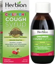 Herbion Naturals Hoest Stroop voor kinderen 5fl Goede Proeverij supplement met natuurlijke honing en smaak helpt Relieve Hoest bevordert gezonde longfunctie Immuniteit voor kinderen 13 en hoger., Groen, Cherry, 5 Fl Oz