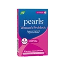 Nature's Way Vrouwen Probiotische Parels, Ondersteunt Vaginale en Digestieve Gezondheid*, 1 Miljard Live Culturen, Beschermt Tegen Occasional Bloating & Constipatie*, Gemakkelijk Slik Softgels, 30 Tel.