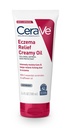 CeraVe Eczema Relief Romige Lichaamsolie, Eczema Kalmerende Crème met Colloïdaal havermout en saffloerolie voor droge huid en jeukende huidverlichting, steroïdevrij en parabenvrij, 3,4 Ounce