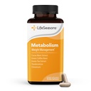Métabolisme - Support de contrôle de poids et supplément de stimulation énergétique - Suppresseur d'appétit naturel - Curbs Cravings - Thé vert, Haricot de café, Chromium, Cacao & Theobromine - 70 Capsules
