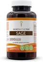 Geheimen van de Stam Sage 120 capsules, 1000 mg, Salie (Salvia officinalis) Gedroogd blad (120 capsules)