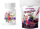 BariatricPal Duodenal Switch Complete 30-Day Supply Vitamine Pack (Iron-Free Capsule Calcium citraat Zachte Kauwen met Probiotica - Wild Grape)