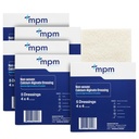 Calciumalginaat dressing, 4"x4" [box van 5] Steriel, MPM Medisch