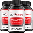 (3 verpakkingen) Gluco Extend Supplement, GlucoExtend Capsule - Advanced Formula Gluco Extend, GlucoExtend Maximale Sterkte Reviews, 180 capsules