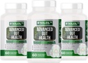 Verpakking van 3 geavanceerde Gut Health Probiotica - Pre, Pro en Post Biotica - Natuurlijke gastro-intestinale ondersteuning - Glutenvrij, Veganistisch en niet-GMO - 25 miljard CFU - 60 capsules in elke verpakking