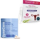 Ensemble complet de santé féminine : capsules probiotiques vaginales + applicateurs préremplis antifongiques – double support pour l'équilibre du pH, le contrôle de l'odeur et le soulagement des infections du levure