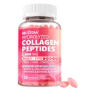Gehydrolyseerde Collageen Peptides Pillen voor Vrouwen 2000mg Liposomale Form Type I, II, III, V, X voor Optimale Absorptie, Multi Collageen Softgels, Collageen Supplementen met Haar, Huid & Nagels Vitaminen 120 Ct