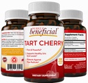 PURELY heilzame Tart Cherry Capsules 6000 mg, Extra sterkte Montmorency Tart Cherry Extract, Urinezuur Flush voor gezamenlijke comfort, Antioxidant & Immuun Ondersteuning, Non-GMO, Glutenvrij, 120 Tellen