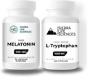 1500mg L-Tryptofaan & 120mg Melatoninebundel 