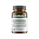 NutraMedix Resveratrol Capsules - Bio available Antioxidants Supplement from Red Wine Extract + Grape Skins - 200mg Japanese Knotweed for Immune & Cardiovasculaire Ondersteuning (60 Capsules)