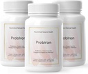 Gevoed Natuurlijke Gezondheid Probron - Vrouwen Probiotica + IJzer Supplement Geboost met vitamine C en koper - Vegan formule voor energie en spijsvertering Wellness - 90 capsules