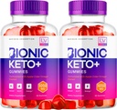 LIVORKA 2 Pack - Bionic Keto ACV Gummies, Vinic Keto Plus, Bionic Keto Plus Gummies, Keto Bionic Gummies, Bionic Keto ACV 1050MG, 60 Gummies per fles gedurende 60 dagen