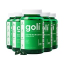 Goli SuperGreen Vitamine Gummy - 300 Compte - Vitamines et minéraux essentiels - à base végétale, végétalien, sans gluten et sans gélatine - Santé de l'intérieur, boîte de 5