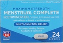 Rite Aid, Apotheek Menstrual Multi Symptoom Relief Caplets Maximale sterkte, 24 Tellen