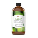 Liver Complet 8 oz Concentrate de liquide organique - Nettoyant du foie et supplément de vinaigrette digestive