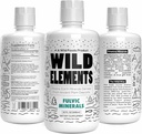 Wilde elementen Gut ondersteuning Fulvic zuur Mineral Blend Afgeleid van oude planten deposito's, heel Gut Lining, verbeteren cognitie en immuniteit, 70+ Mineralen, Alle natuurlijke, 32 oz