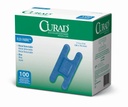 Curad Knuckle, geweven Blue Detectable Bandage, 100-Count