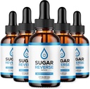 (5 Pack) Sugar Reverse Drops, Sugar Reverse Liquid Drops Supplement Advanced Formula Vitamine Supplement met Chroom, Maximale sterkte, Sugar Reverse Drops Officiële Formule, Sugar Reverse (5 Fles)