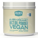 BUBS Naturals MCT Oil Powder - Premium MCT Oil & Keto Coffee Creamer - Vegan & Paleo Friendly - Healthy Coconut Fats + Low Carb - Dairy-Free Energy Source for Shakes, Smoothies & Baking (10,6 oz)