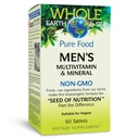 Natural Factors, Men's Multivitamin & Mineral, 1 Serving Contains Nutrition Equivalent to ½ lb of Veggies, 60 Tablets