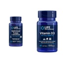Levensverlenging Geoptimaliseerd Folate Heart & Brain Support Tablets and Vitamin D3 Bone, Brain & Immune Health Softgels - 100 Tablets, 60 Softgels
