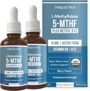 L Methyl Folate 15mg Plus Methyl B12 Cofactor 