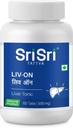 Sri Sri producten Liv-On - 60 Tab (voor alle lever gerelateerde problemen) X 1