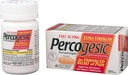 Comprimés de soulagement de la douleur sans aspirine percogésique, force supplémentaire, acétaminophène et diphenhydramine, 40 ct (paquet de 1)